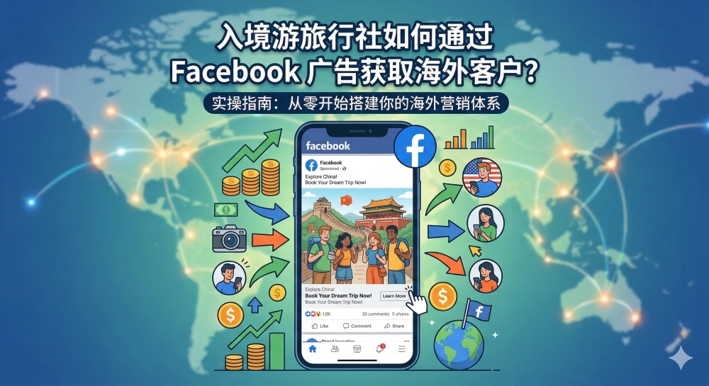 入境游旅行社如何通过 Facebook 广告获取海外客户？
