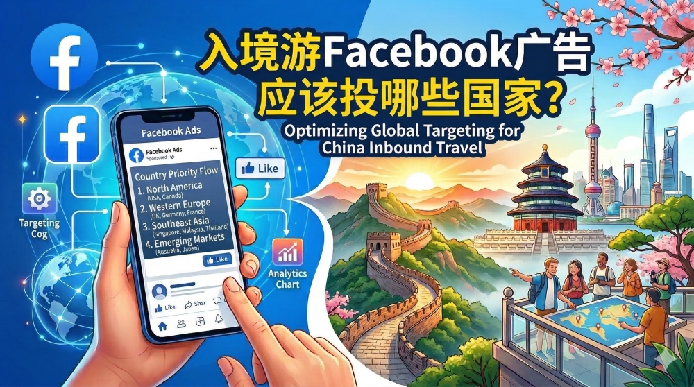 入境游 Facebook 广告应该投哪些国家？