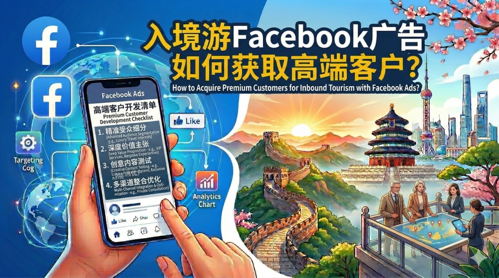 入境游 Facebook 广告如何获取高端客户？