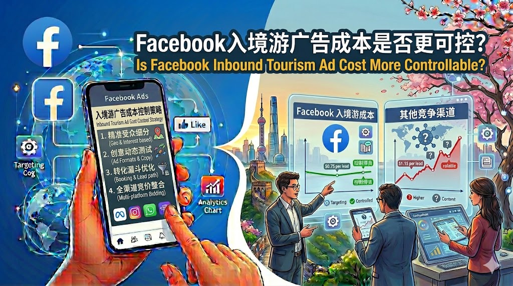Facebook入境游广告成本是否更可控?