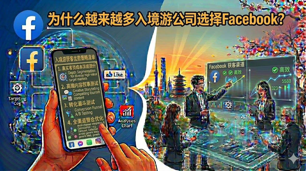 为什么越来越多入境游公司选择Facebook?