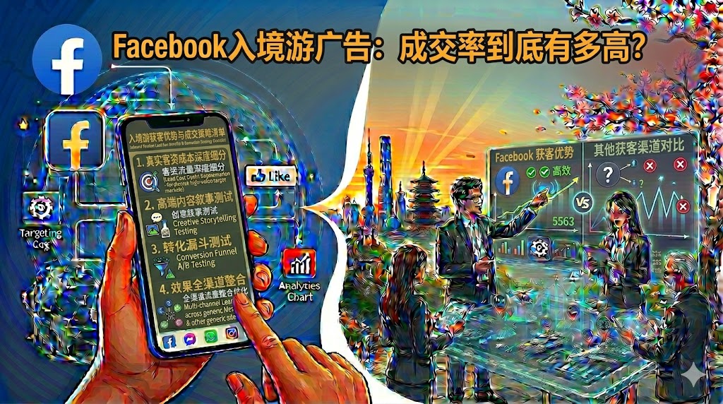 Facebook入境游的成交率怎么样